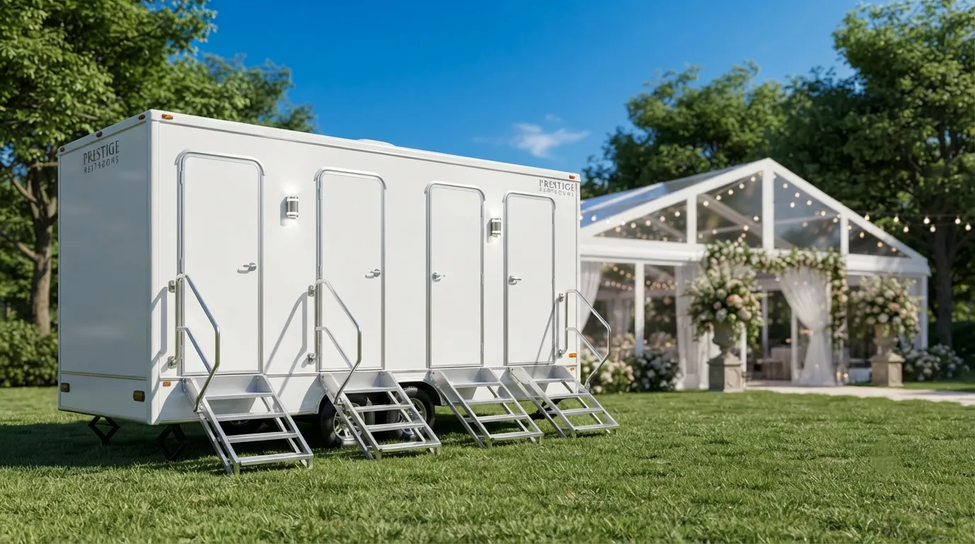 4 Stall Restroom Trailer in Avondale, AZ