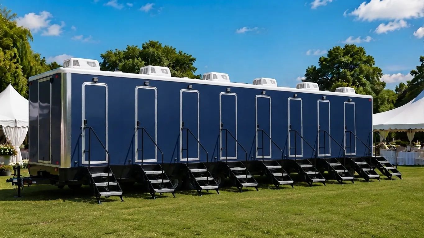 8 Stall Restroom Trailer in Avondale, AZ